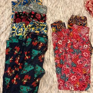 BUNDLE OF 7 TWEEN LULAROE LEGGINGS
